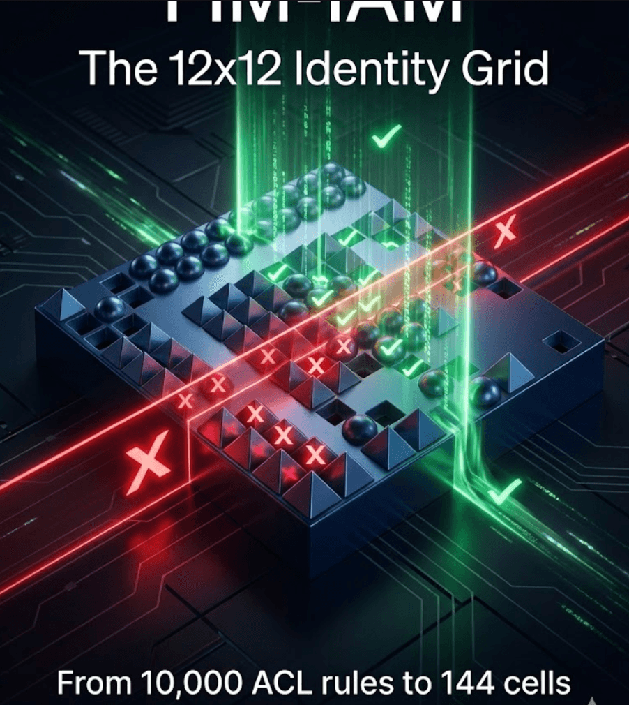 IAM FIM: The 12x12 Identity Grid